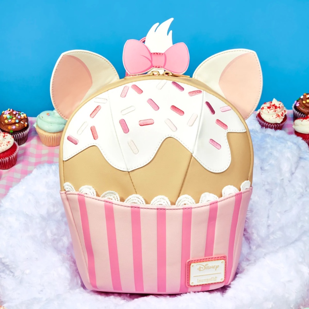 Loungefly Marie Sprinkle Cupcake Cosplay Mini Backpack